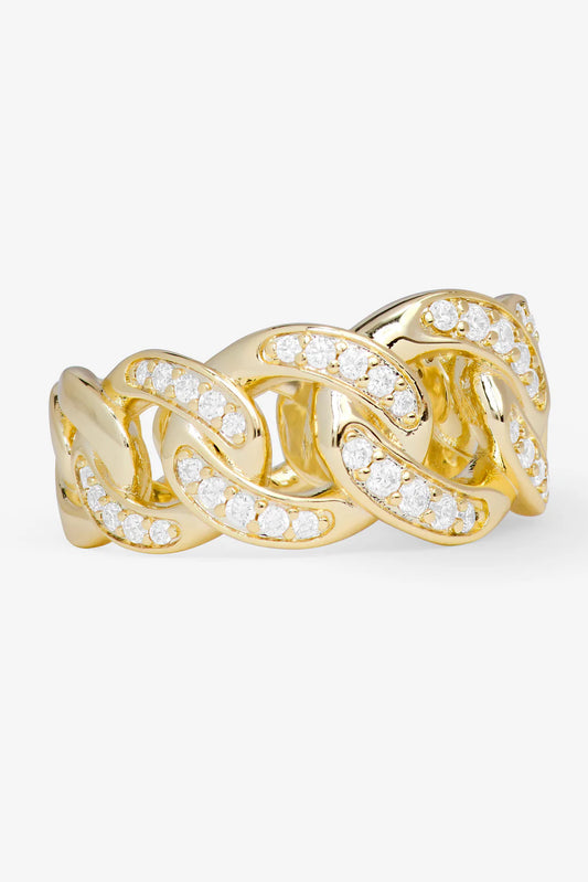Graduated Pavé Julian Ring