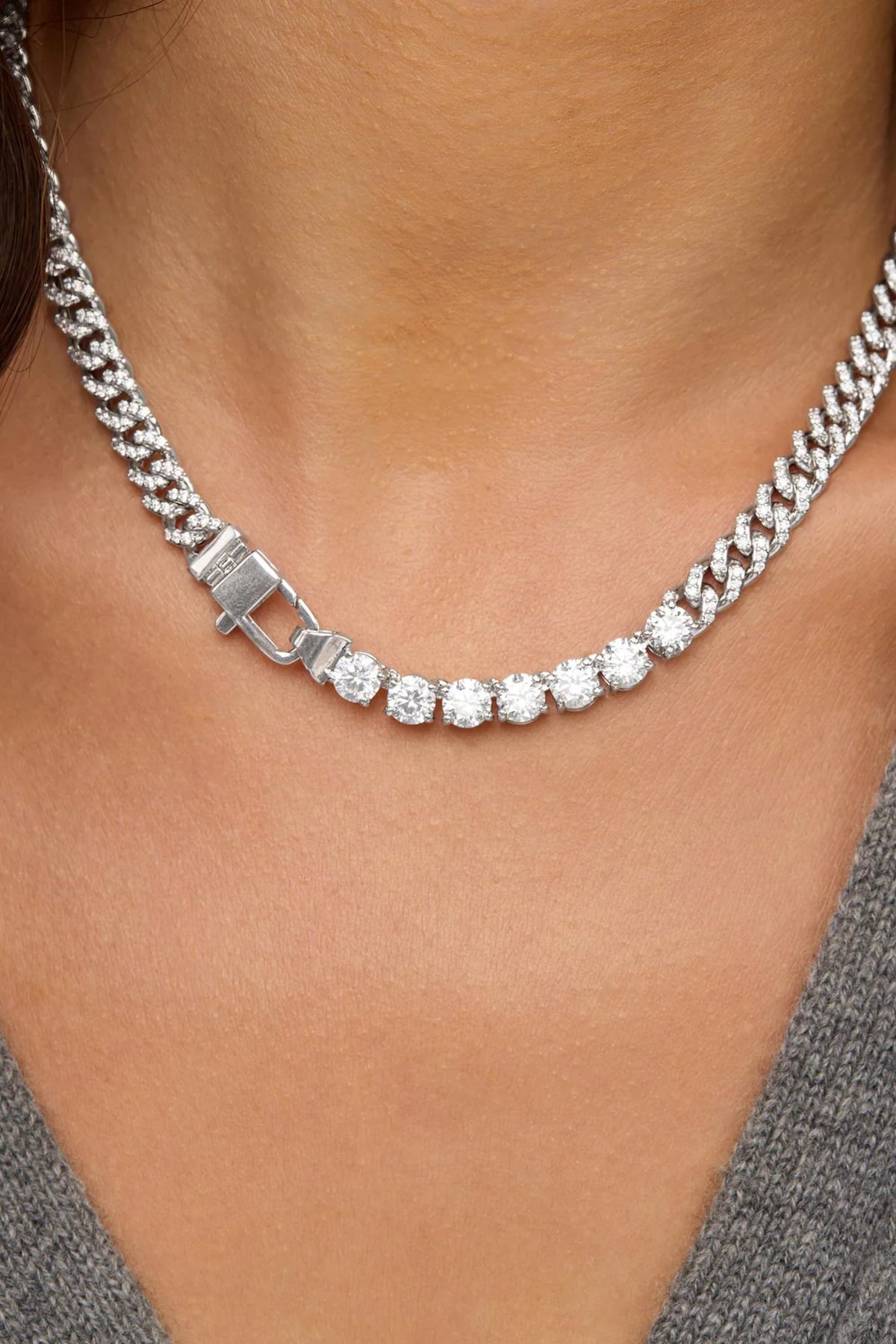 Julian Loves Diamonds Necklace 18"
