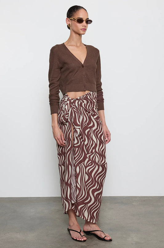 Wave Print Sarong