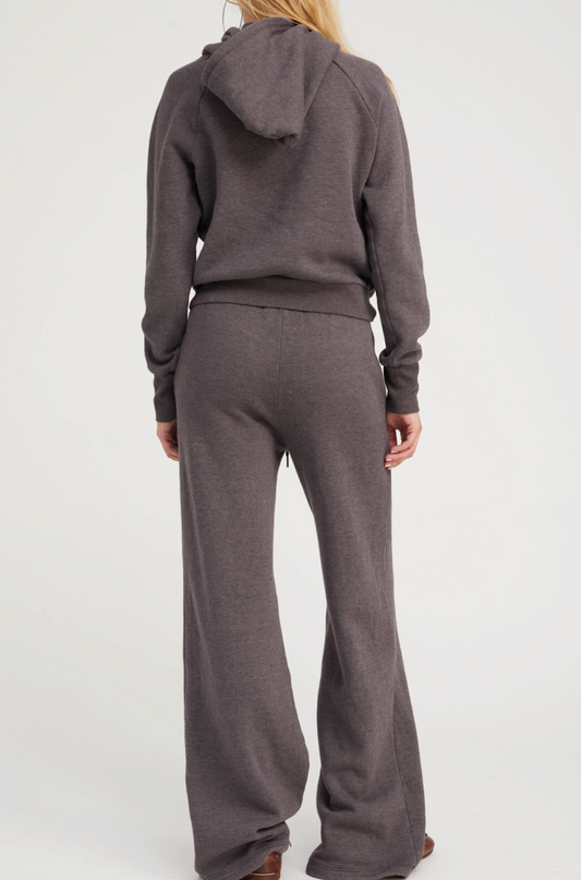 Charcoal Shrunken Hoodie