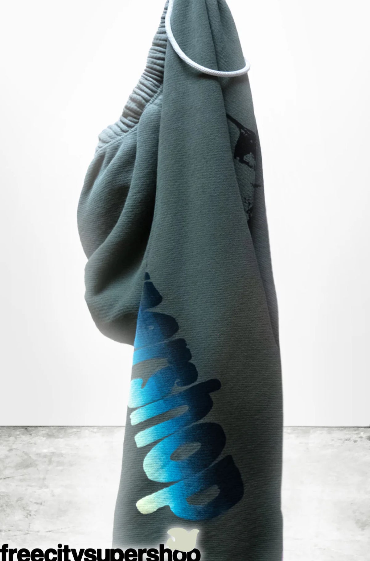 SUPERSHOP SPARROW SUPERVINTAGE YUMM OG sweatpant - greendirt powder