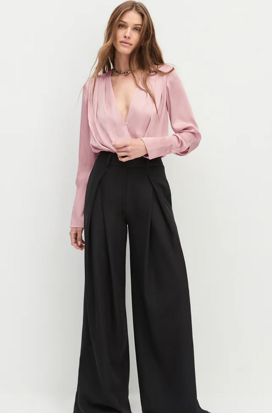 The Date Blouse in Whimsical Rose