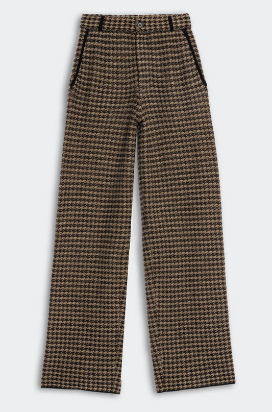 Houndstooth Tailored Trouser