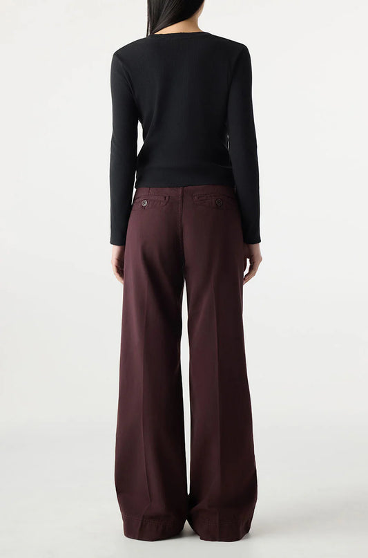 Frida Trouser in Aubergine