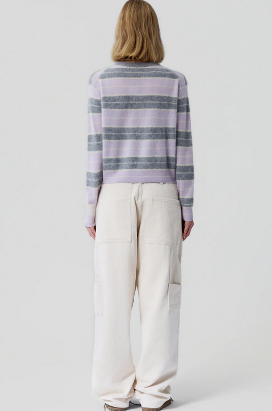 Grizzly Stripe Crew in Dusk Combo