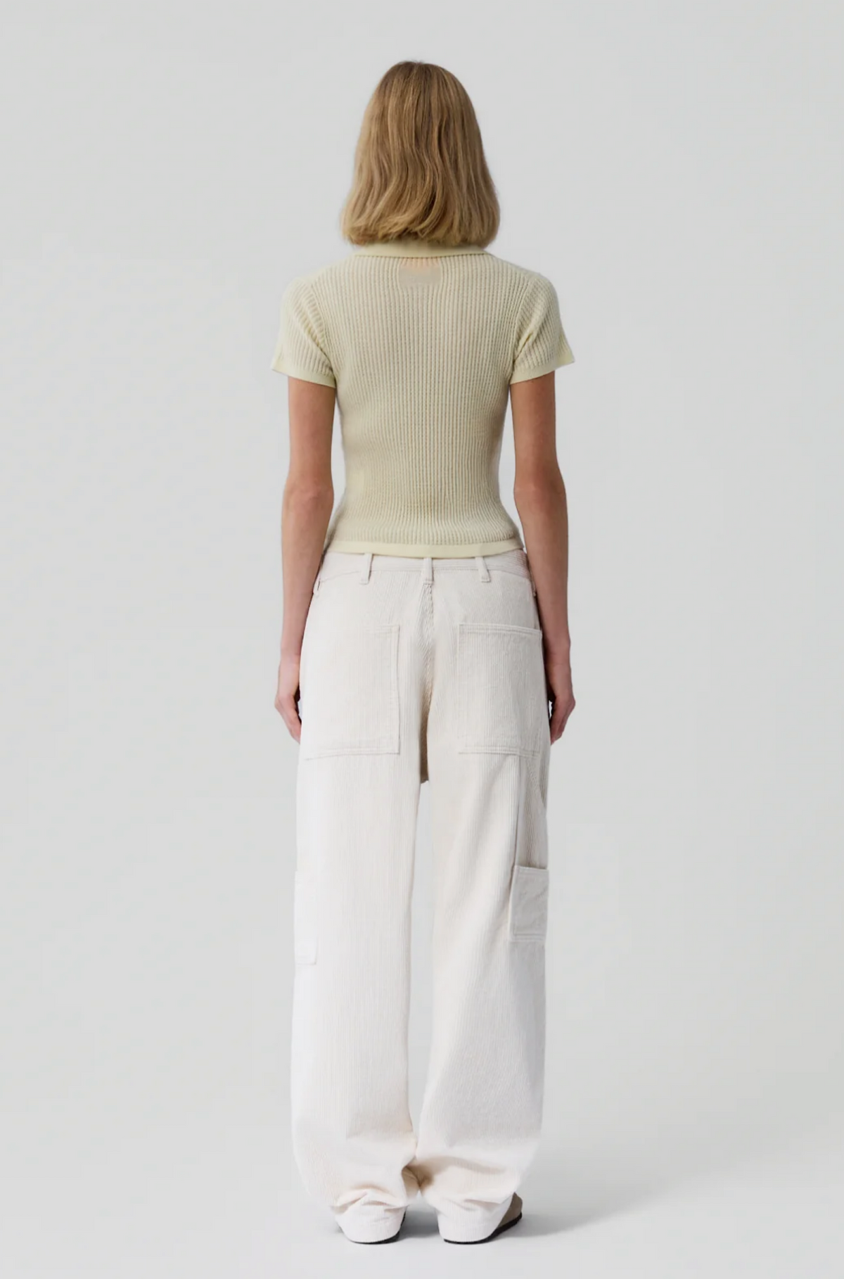 Shrunken Polo in Mist
