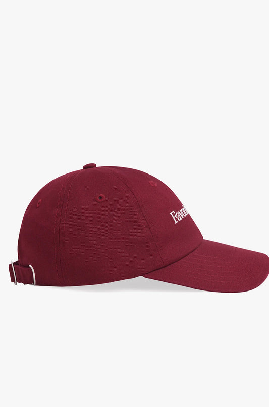 Classic Logo Baseball Hat in Sangria Nights / White