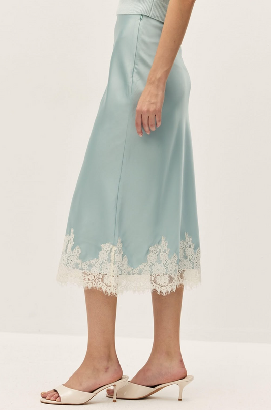 Enid Skirt in Blue Haze