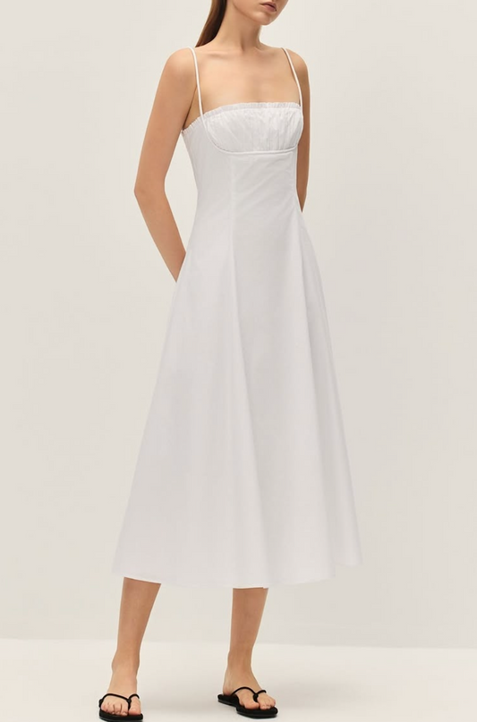 Sienna Dress in Cannoli Cream
