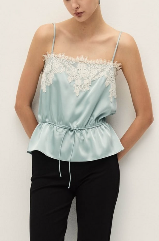 Diora Top in Blue Haze