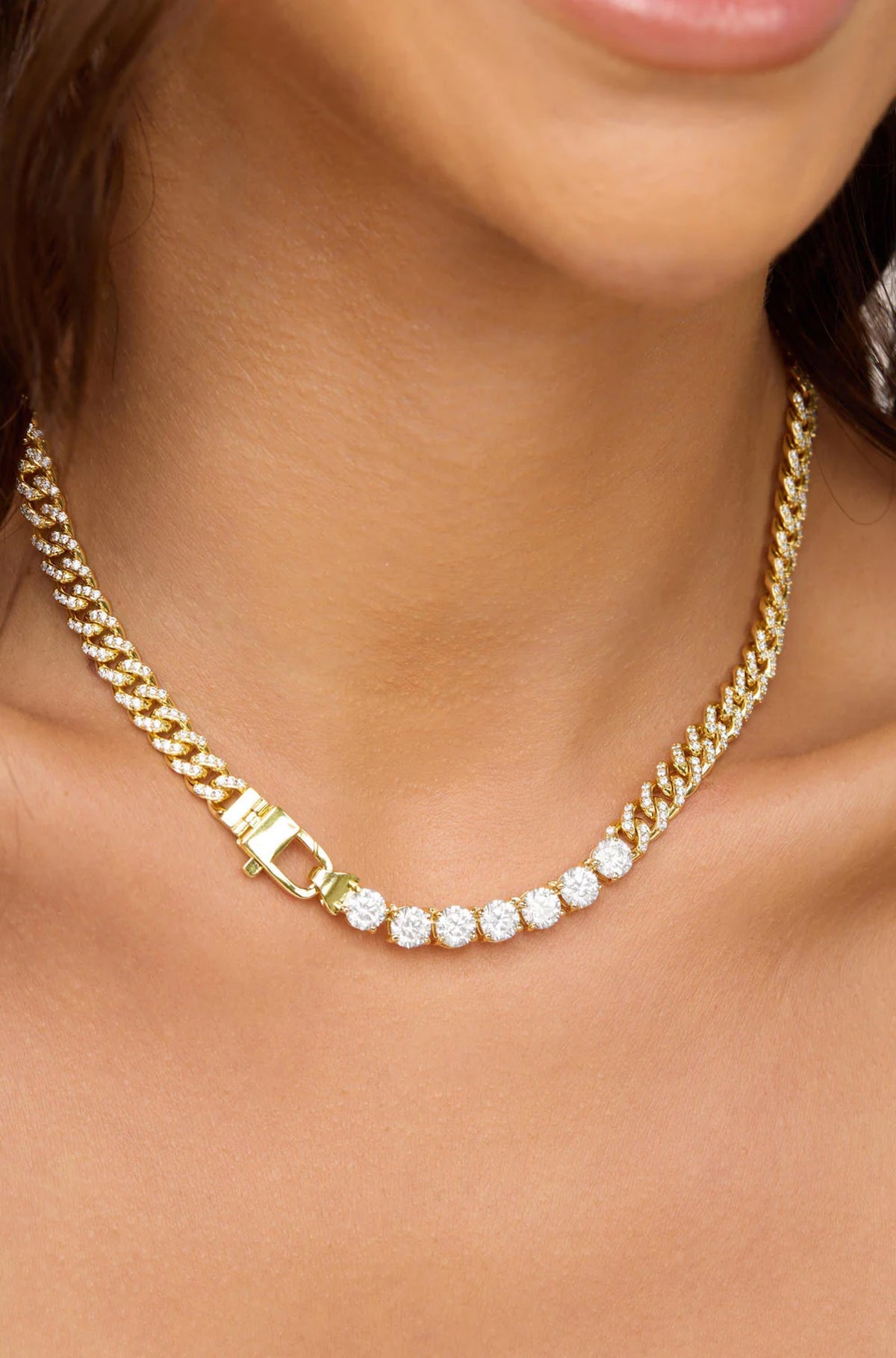 Pavé Julian Loves Diamonds Necklace 16”