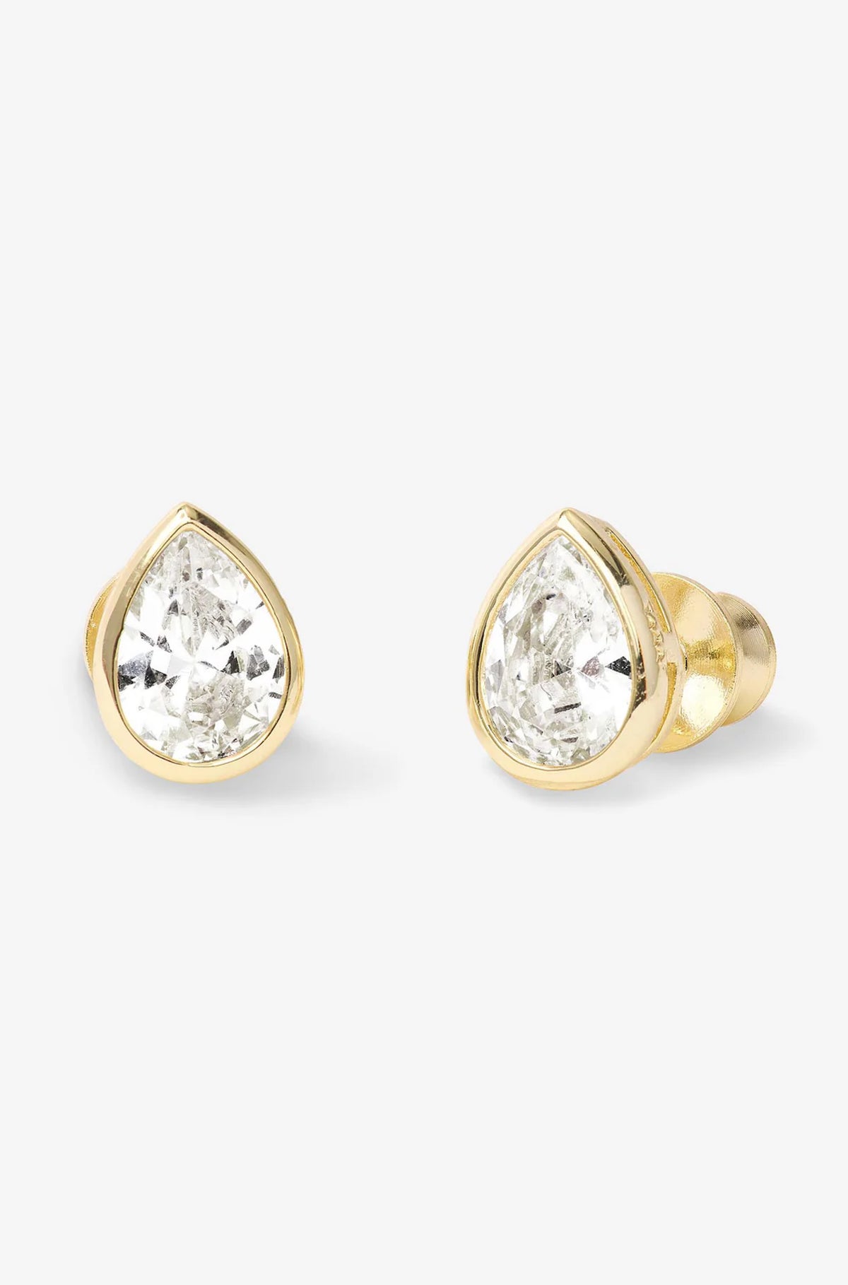 Isla 8mm Gold Studs