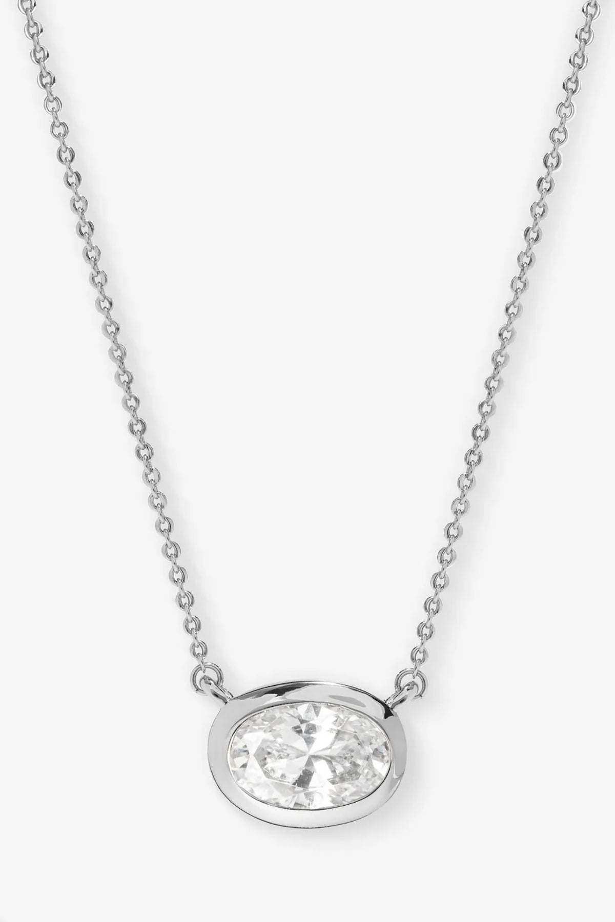 She's a Boss Pendant Necklace in Silver