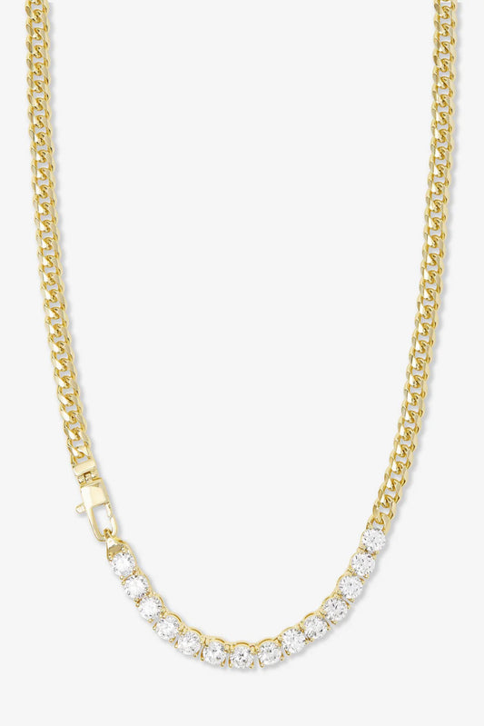 Baby Julian Loves Diamonds Necklace 18”