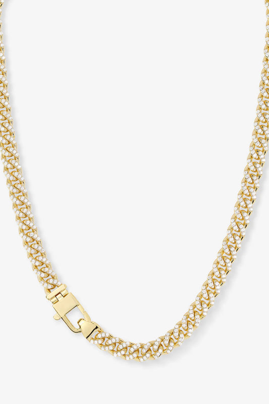 Julian Cuban Chain Necklace 6.8mm 16"