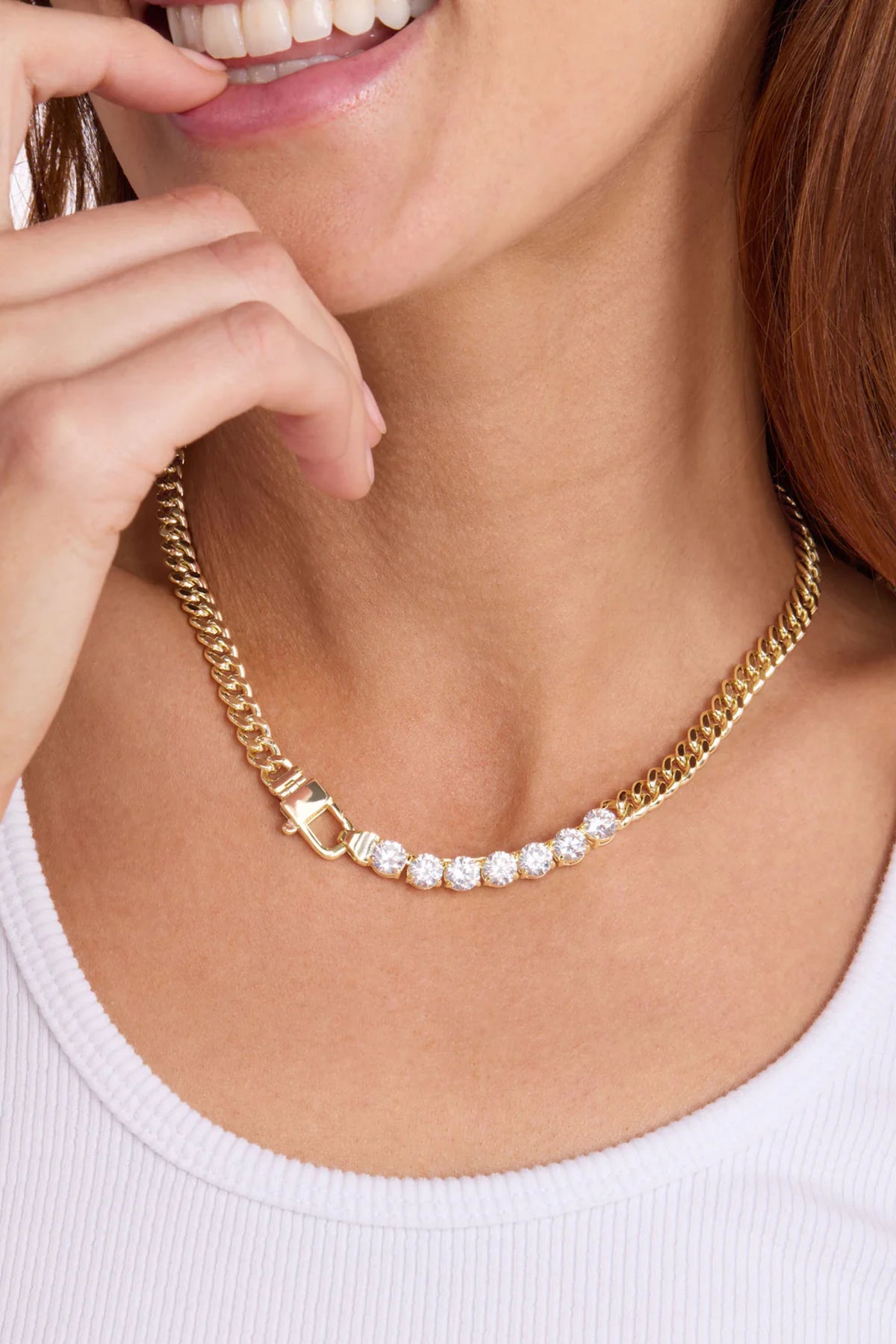 Julian Loves Diamonds Necklace 16"
