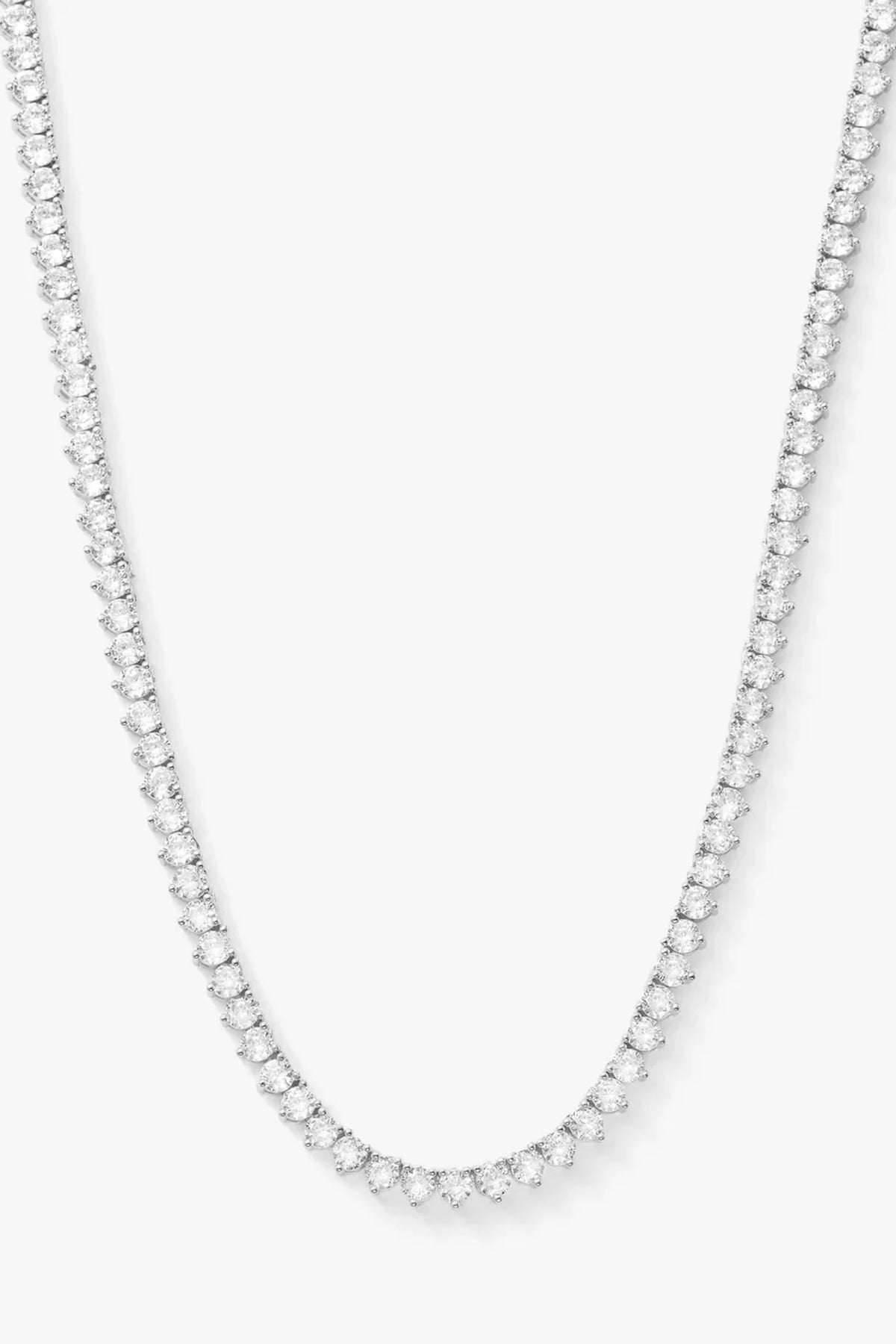 Not Your Basic Tennis Necklace 18"