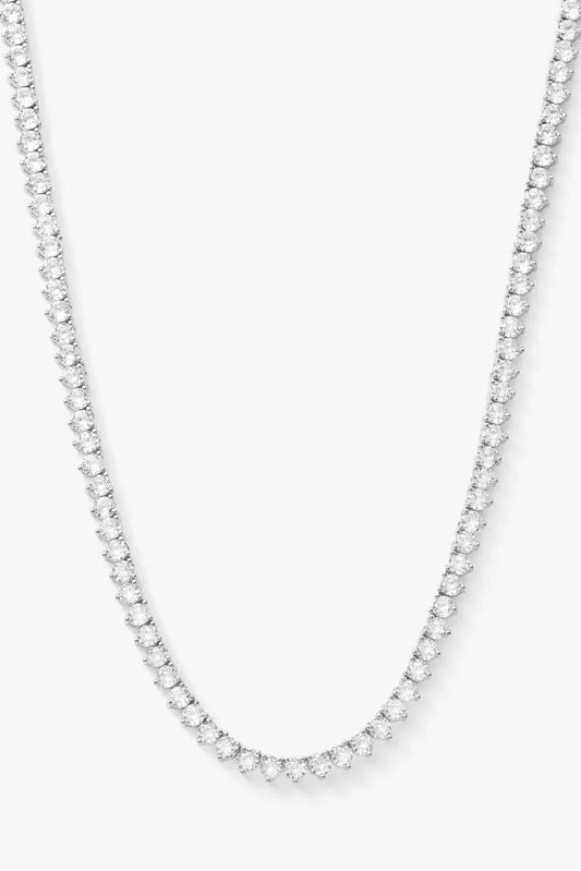Not Your Basic Tennis Necklace 18"