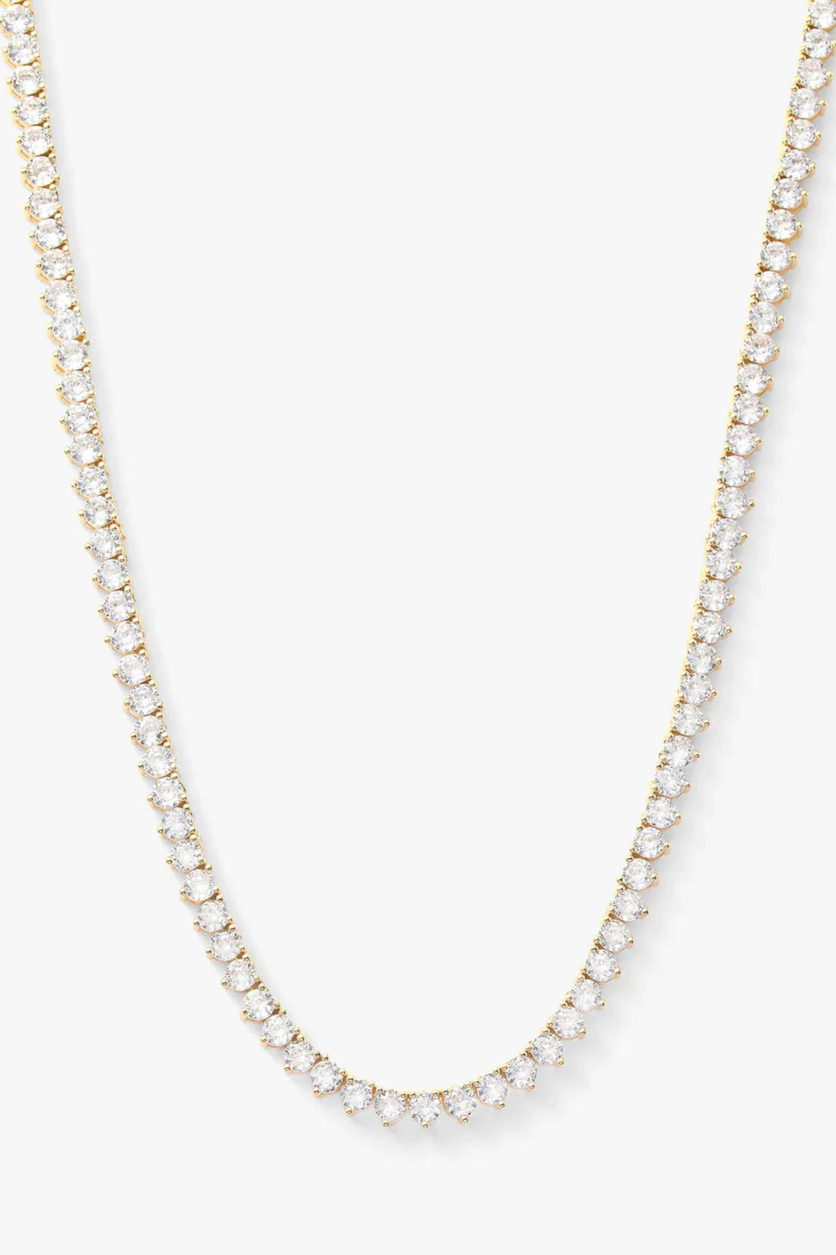 Not Your Basic Tennis Necklace 16"