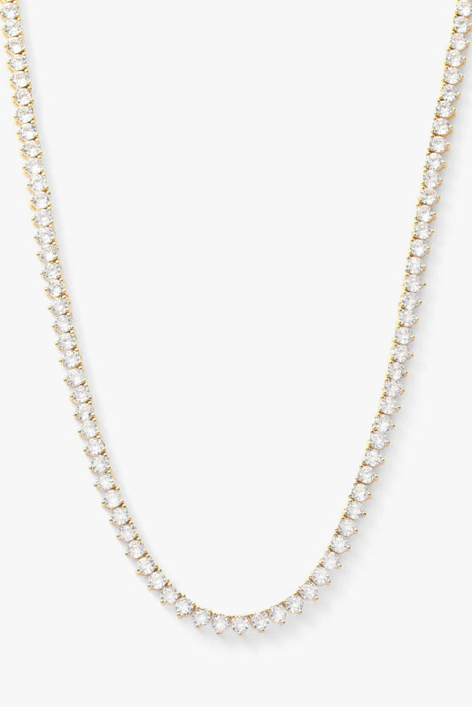 Not Your Basic Tennis Necklace 16"