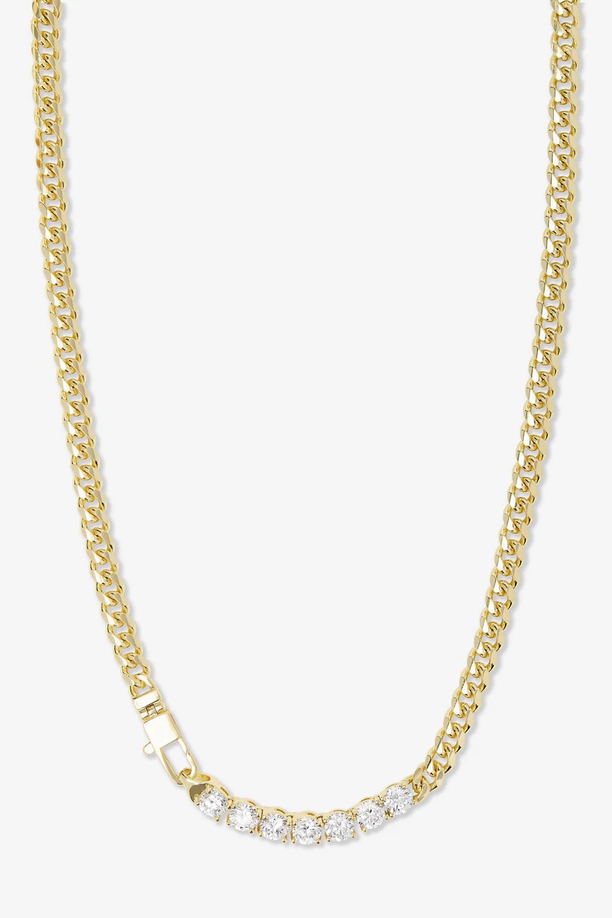 Baby Julian Loves Diamonds Necklace 16"