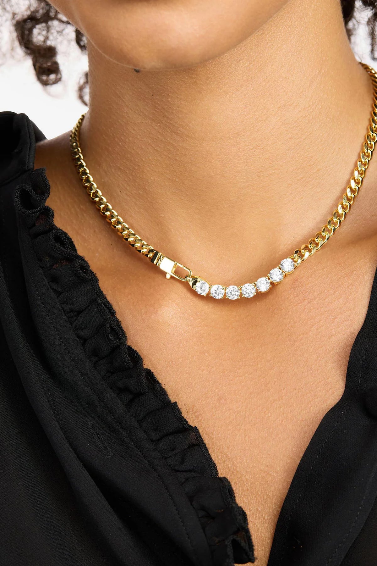 Baby Julian Loves Diamonds Necklace 16"