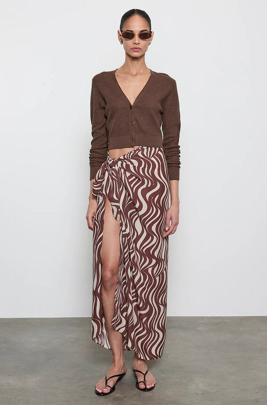 Wave Print Sarong