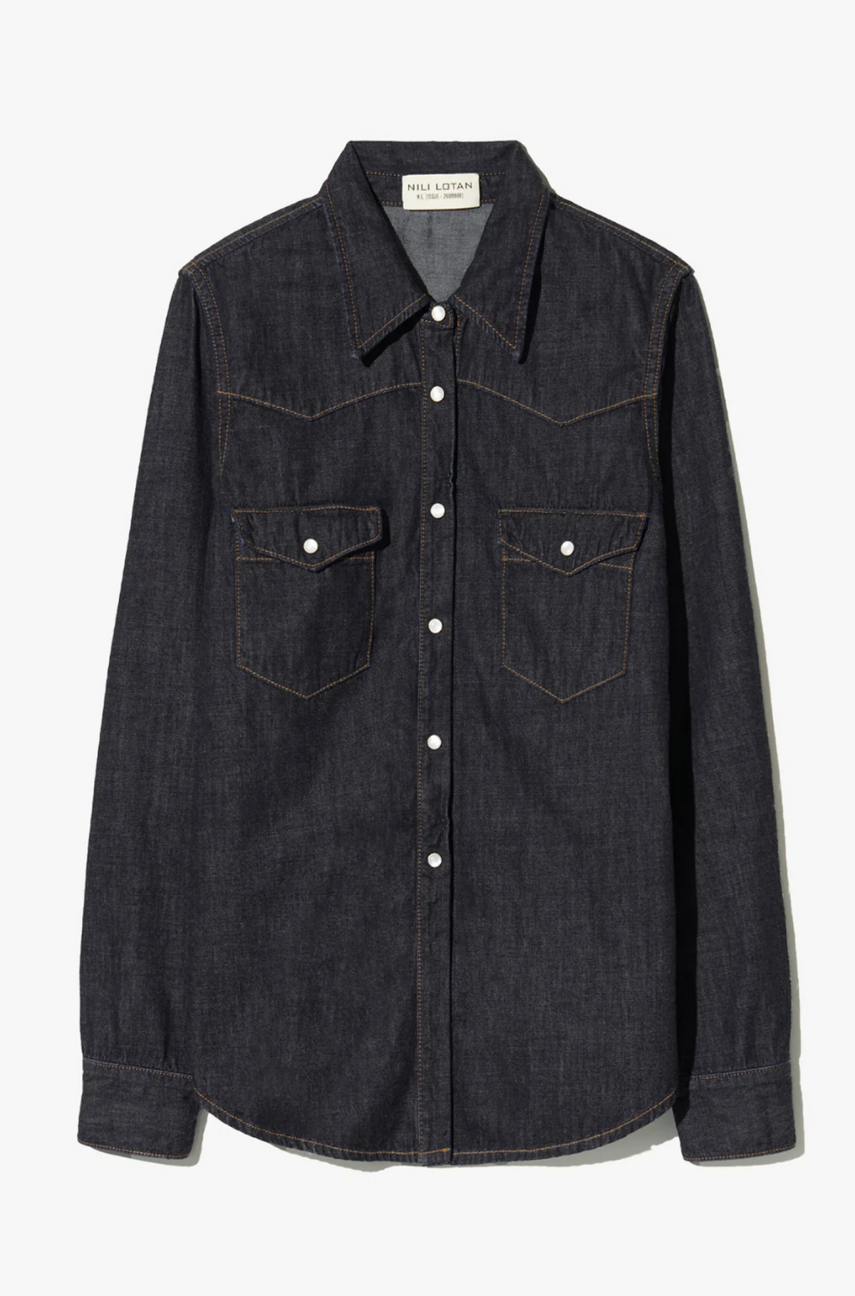 Travis Shirt in Indigo Rinse