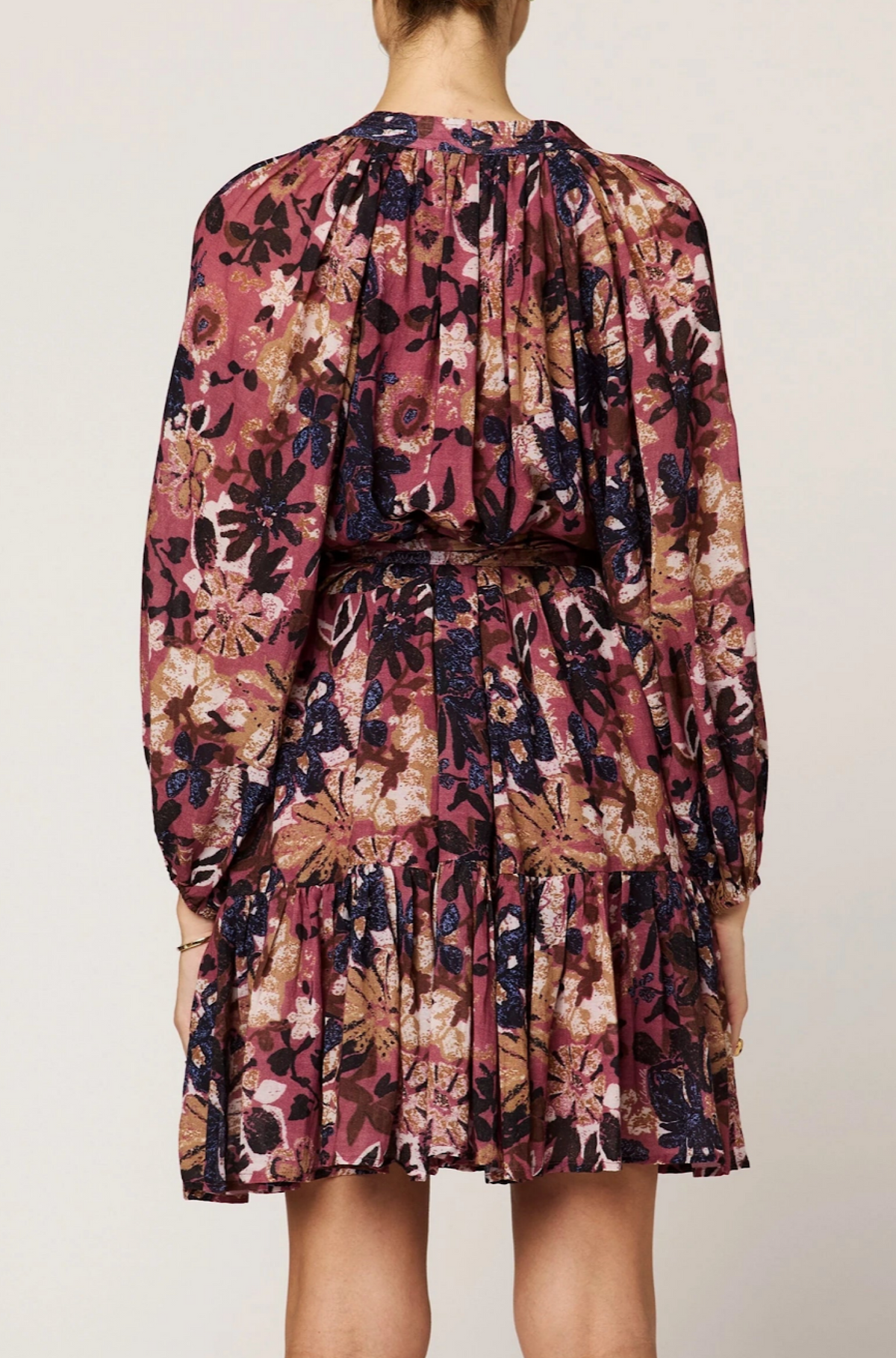 Elvia Mini Dress in Bergamo