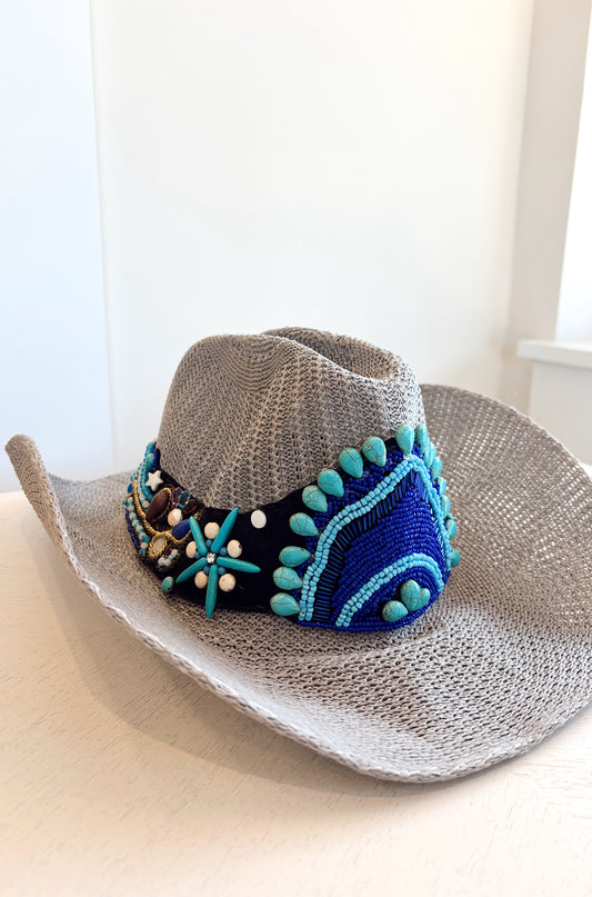Greece Cowgirl Hat