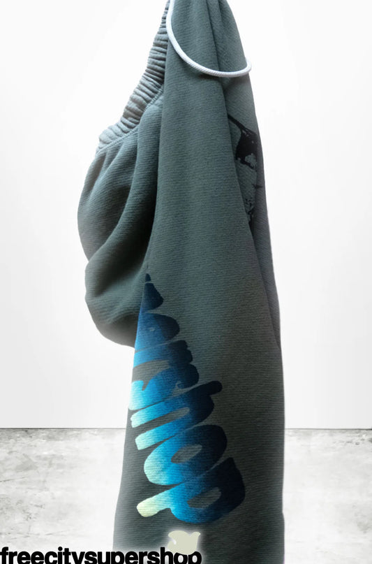 SUPERSHOP SPARROW SUPERVINTAGE YUMM OG sweatpant - greendirt powder