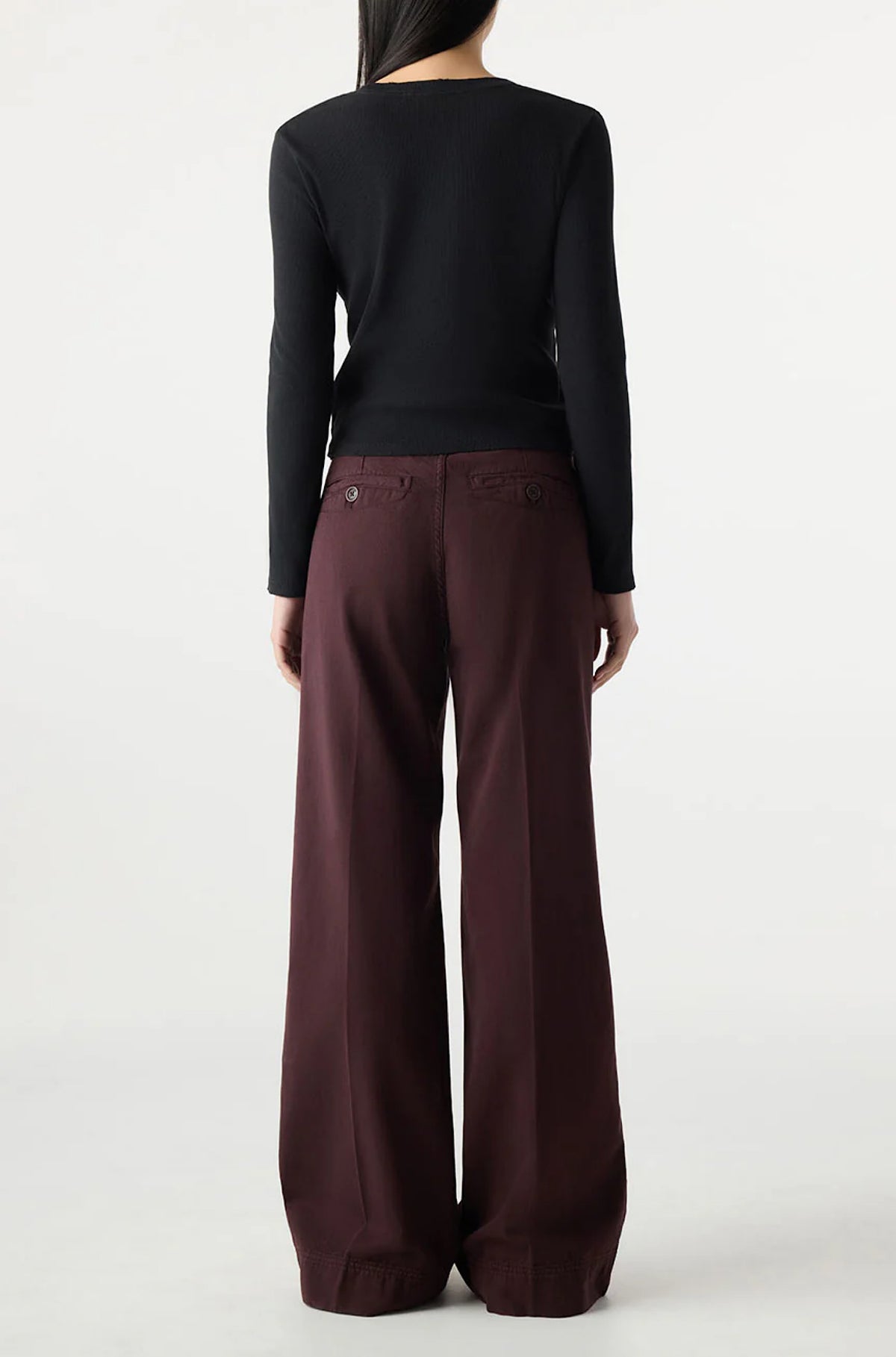 Frida Trouser in Aubergine