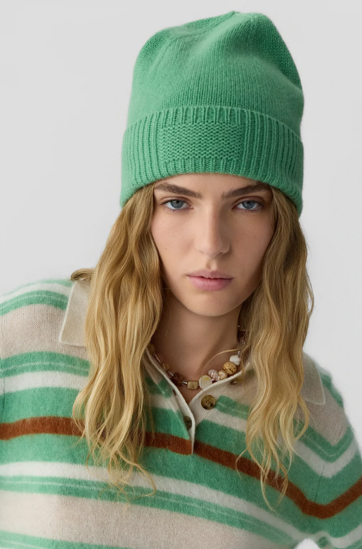 Rib Cuff Beanie Highland