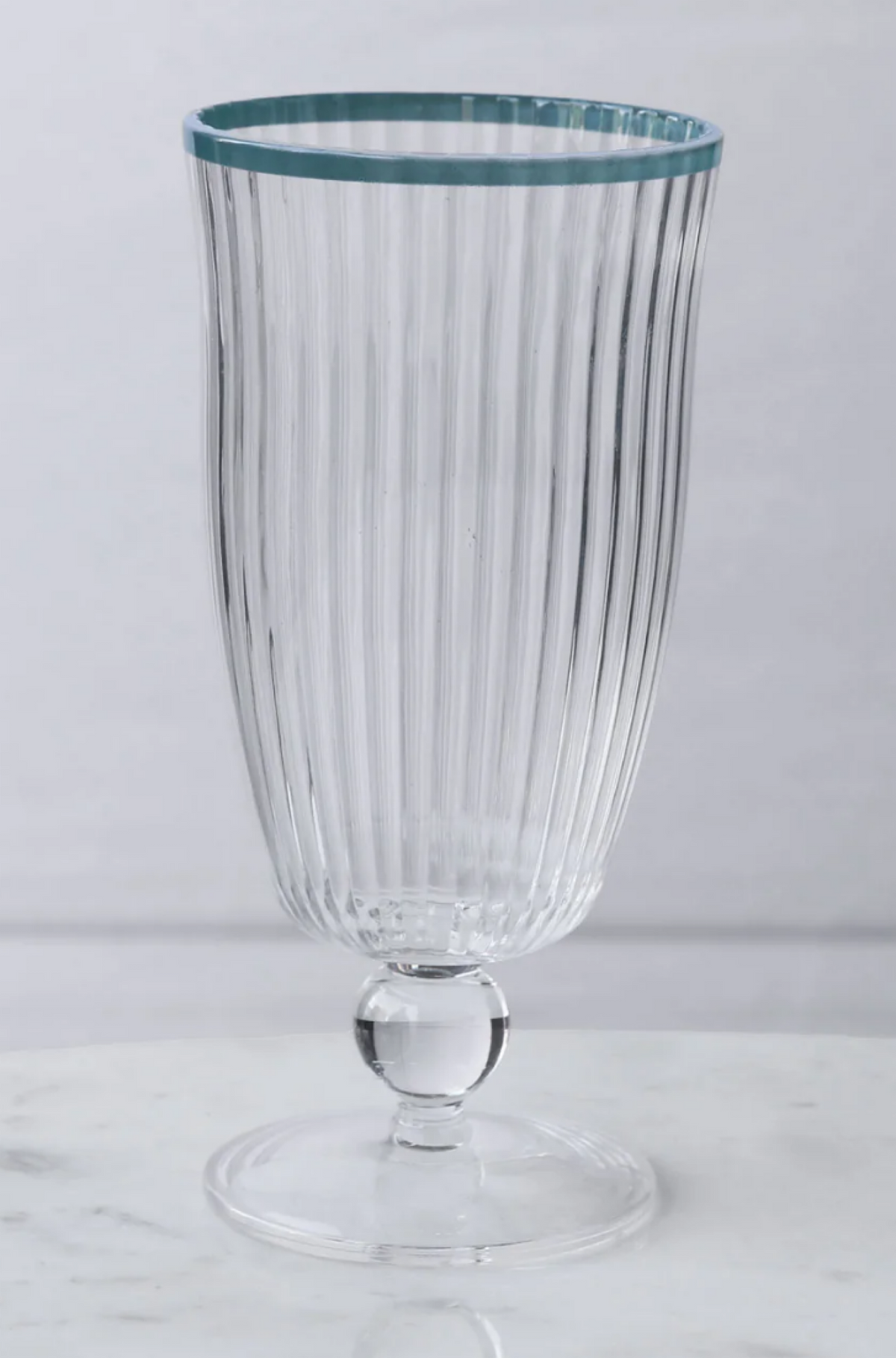 VIDA Acrylic Tumbler S4  (Clear and Blue)