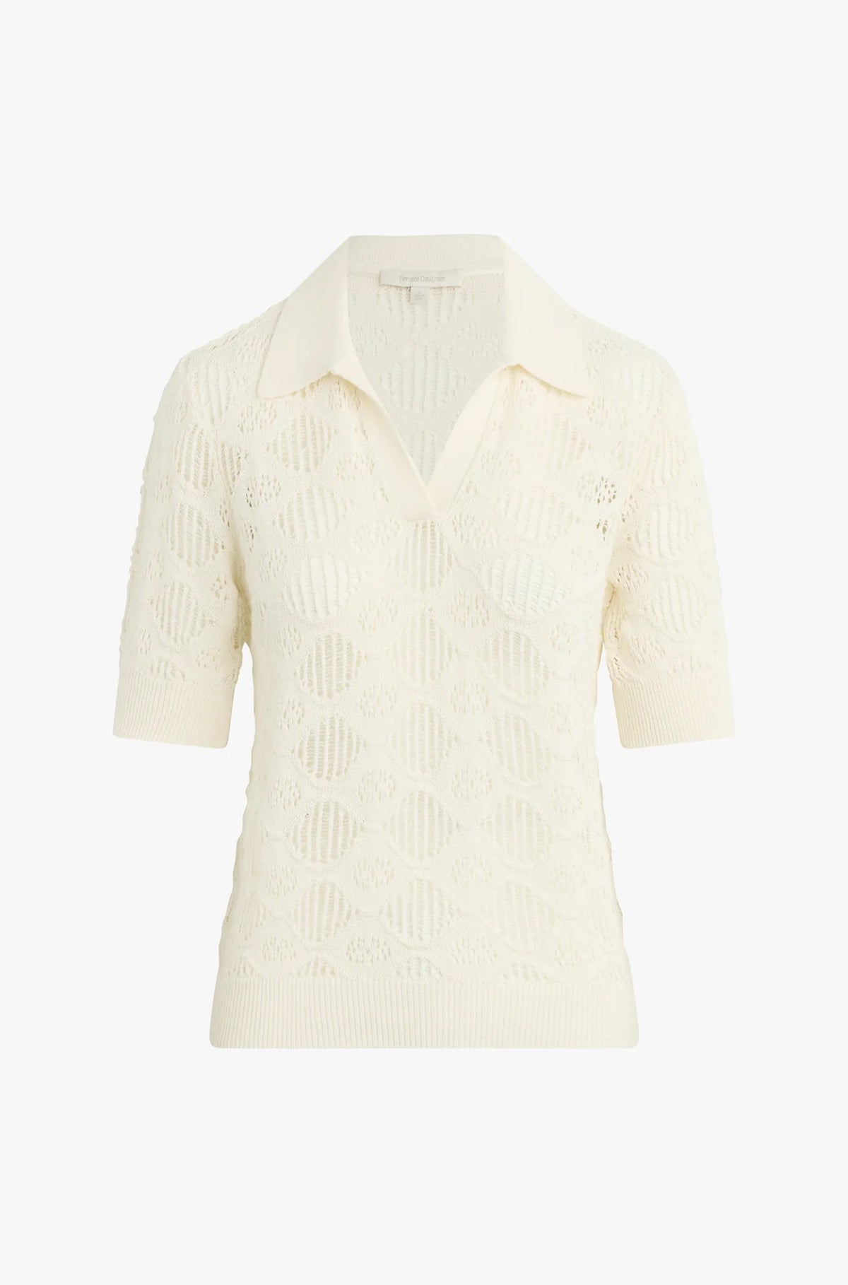 The Courtside Polo in Ivory