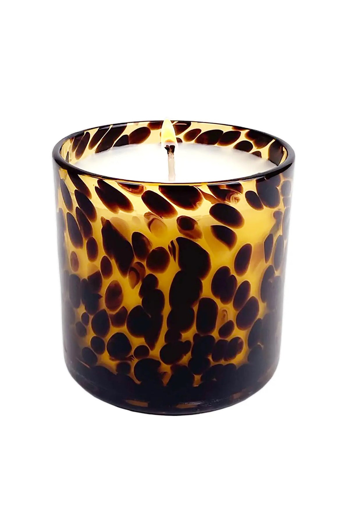Fig & Aged Oak Amber Tortoise Soy Blend Candle