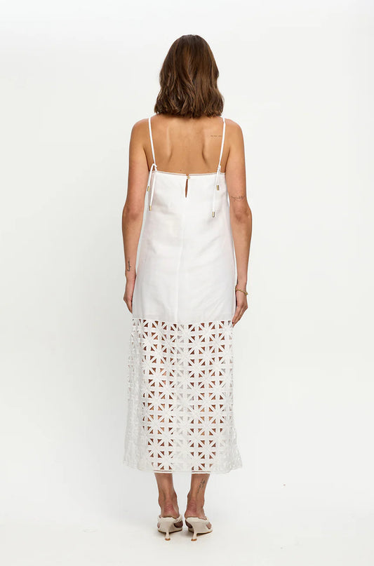 Marley Midi Dress Ivory