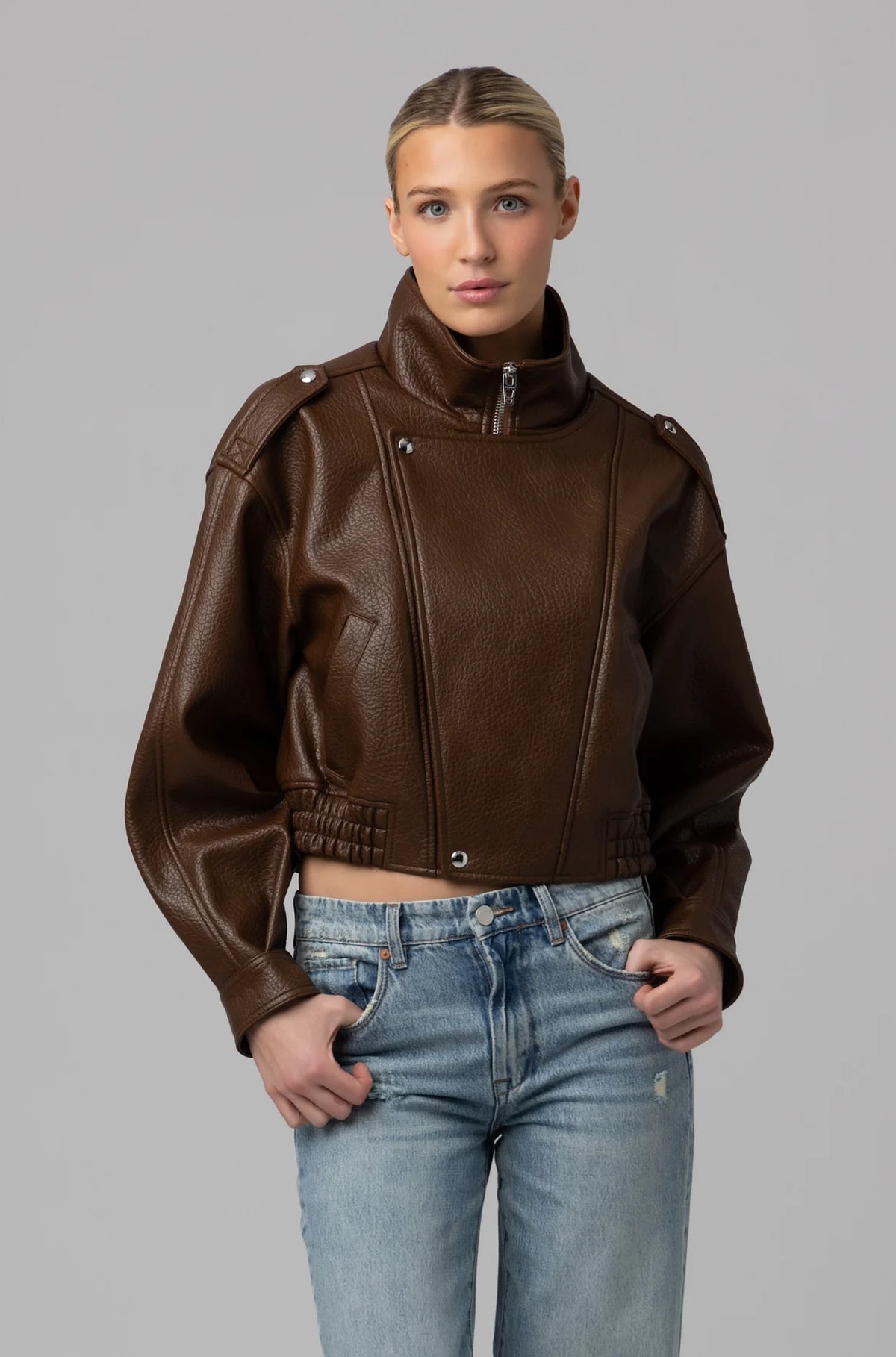 Late Hours Leather Jacket