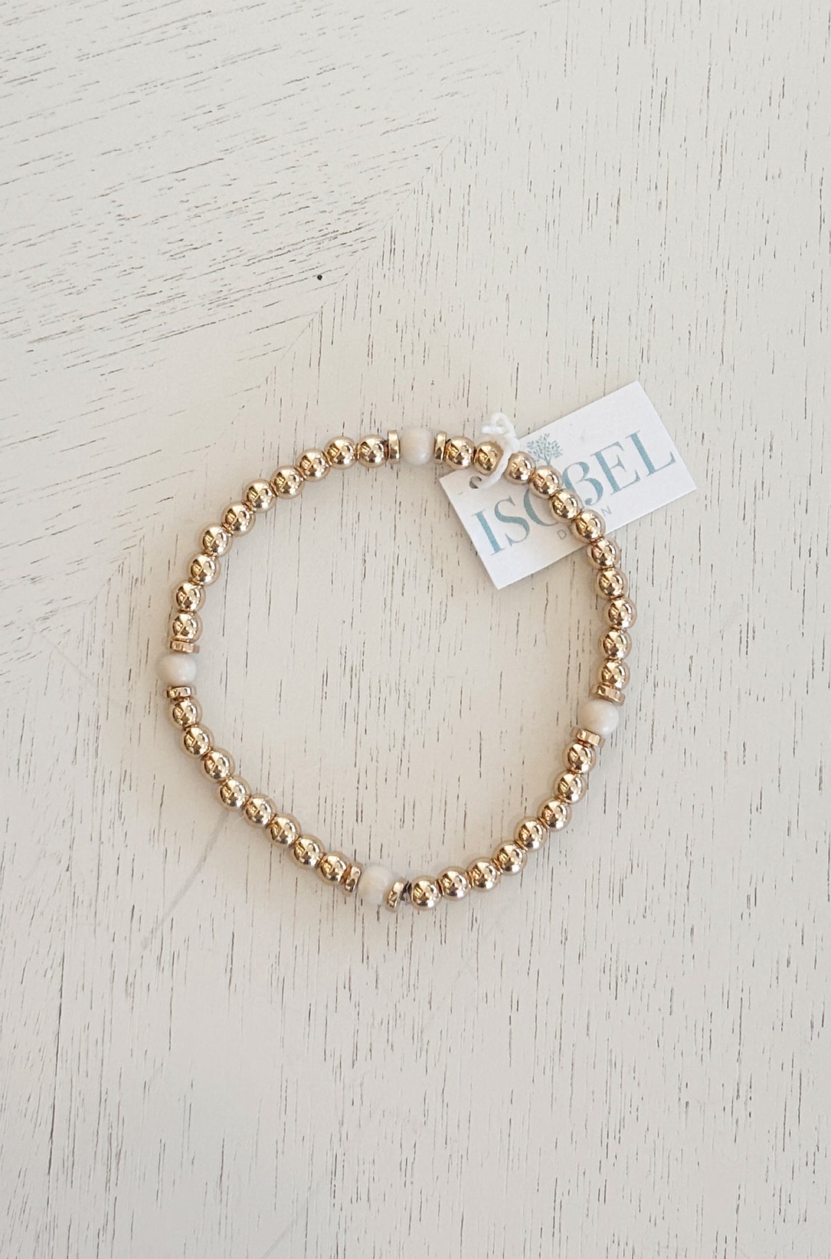 Cream Howlite Bracelet
