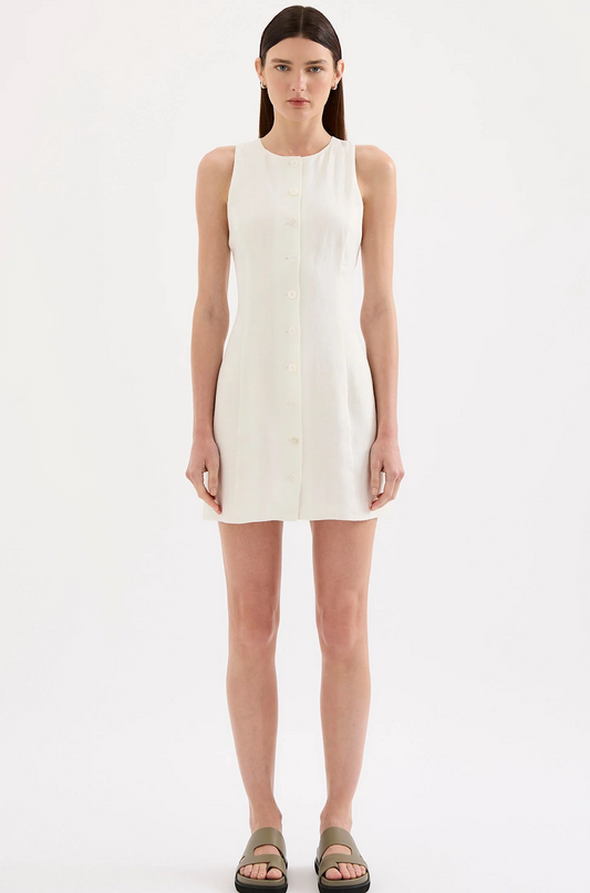 Mazi Linen Mini Dress