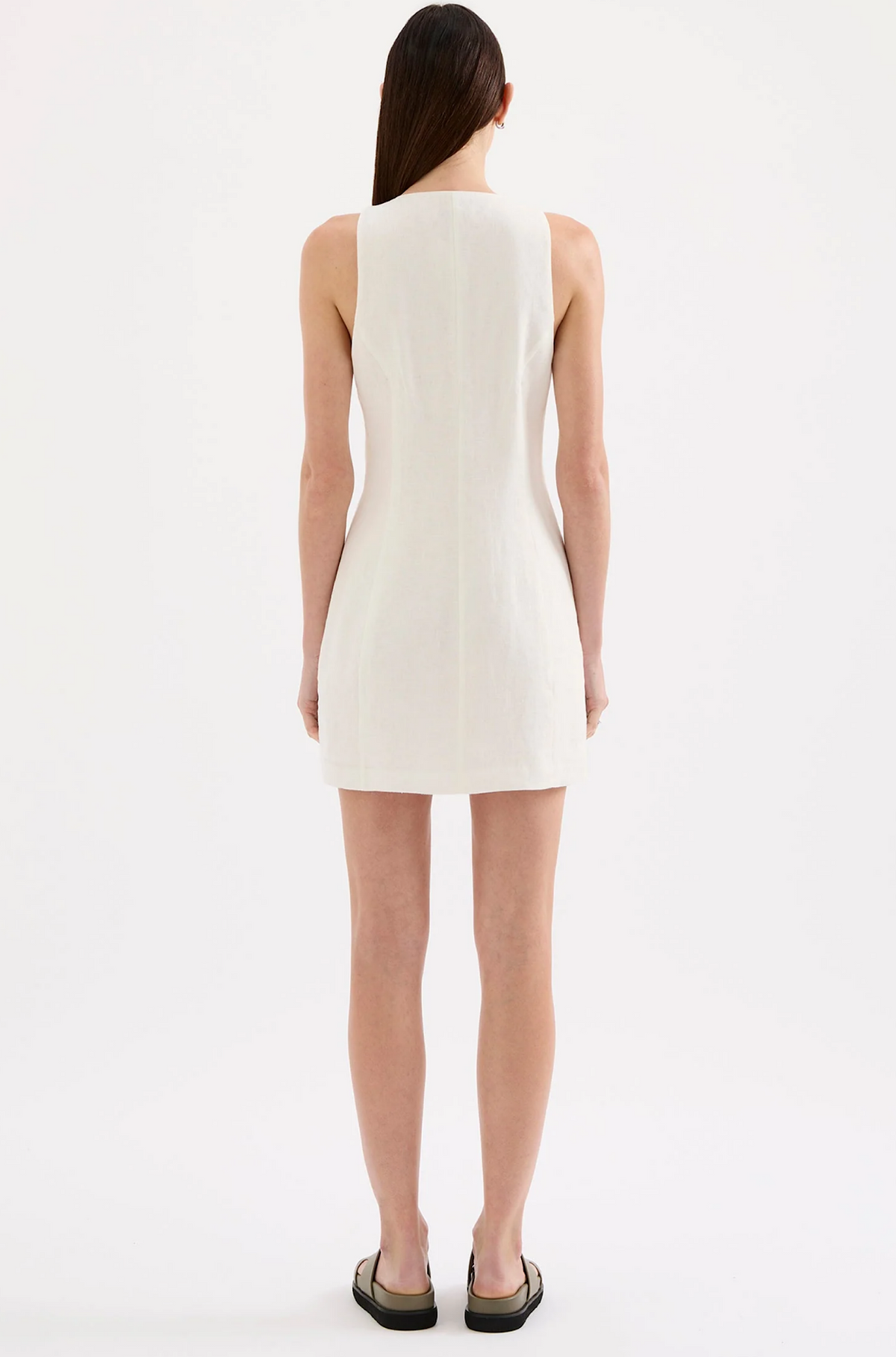 Mazi Linen Mini Dress