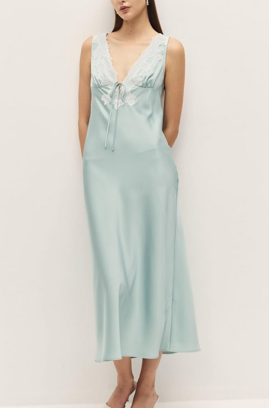 Odette Dress in Blue Haze