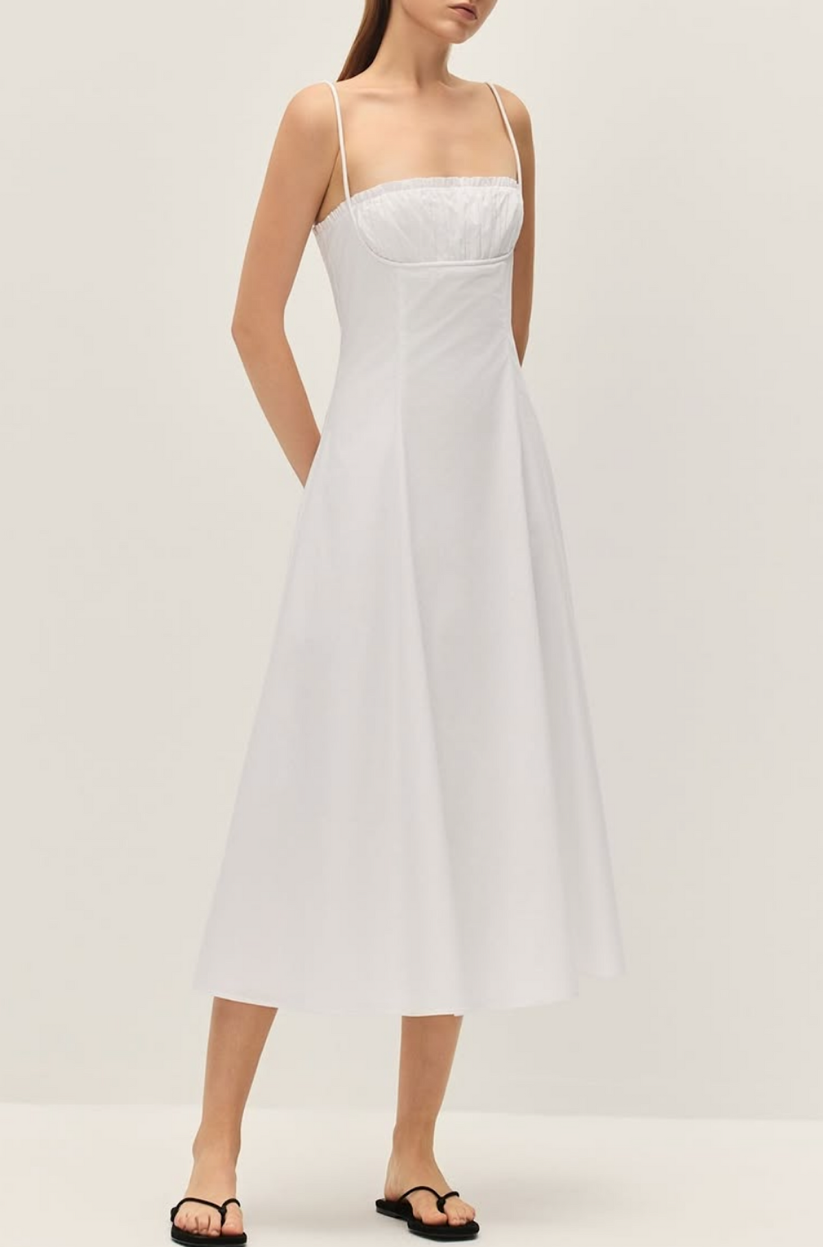 Sienna Dress in Cannoli Cream