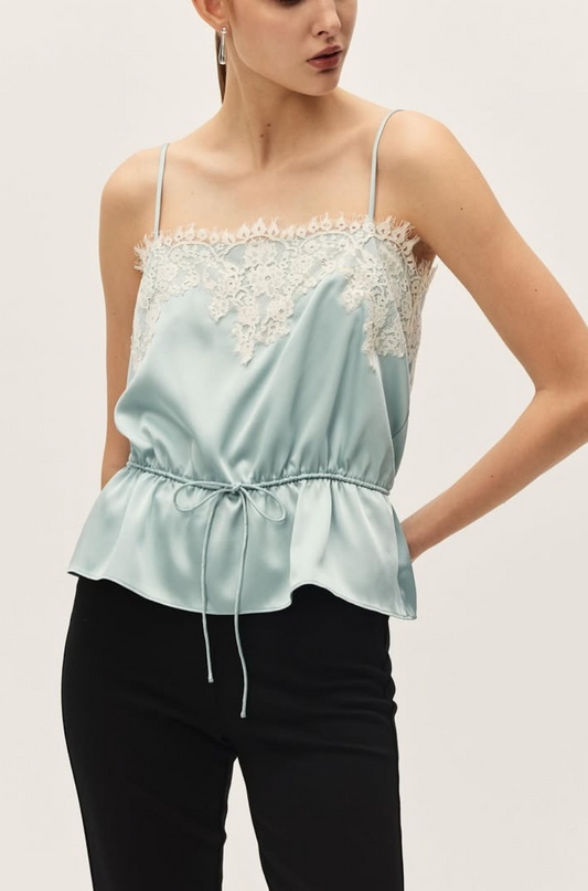 Diora Top in Blue Haze