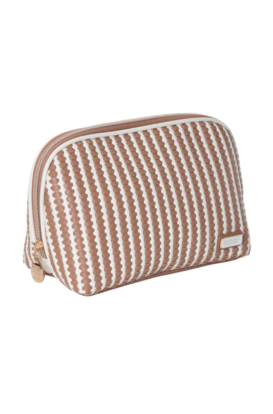 Marbella Mocha Lola Makeup Bag