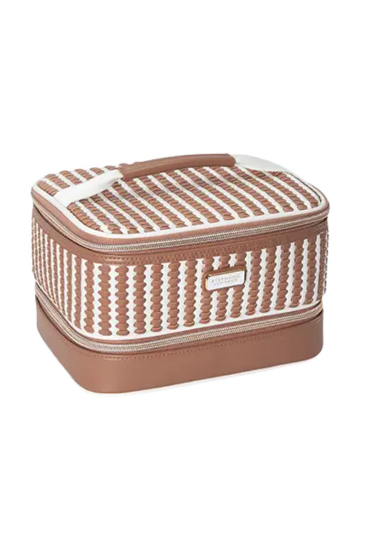 Marbella Mocha Jenny Train Case