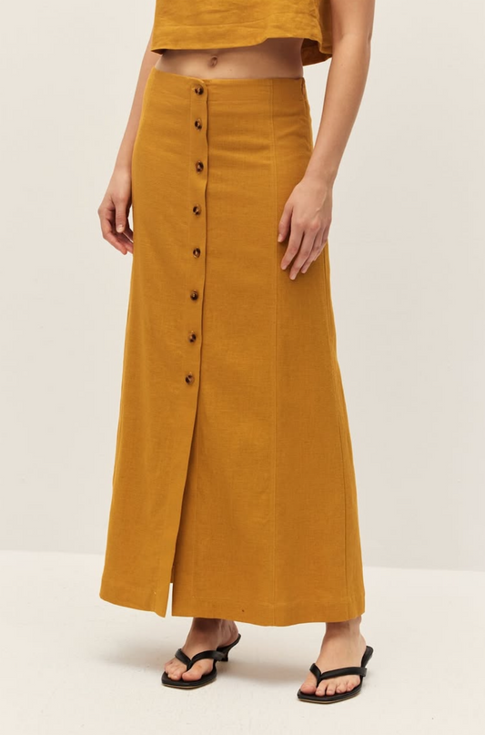 Bianca Skirt in Golden Spice